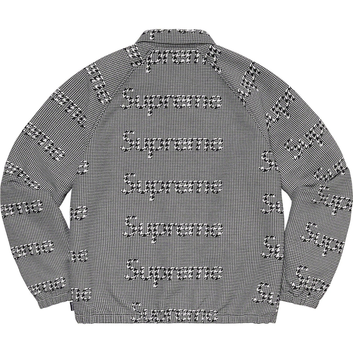 Houndstooth Logos Snap Front Jacket view 9